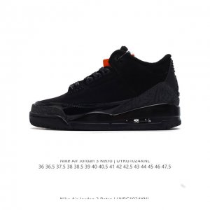 公司级 头层皮 耐克 乔丹 AJ3 耐克 Nike Air Jordan 3 Retro SE 乔3 复刻篮球鞋 乔丹3代 三代 男女子运动鞋，作为 AJ 系列