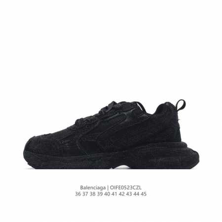 巴黎世家balenciaga Runner Sneaker 慢跑系列 满钻 低帮复古野跑潮流姥爹风百搭休闲运动慢跑鞋男女鞋原版一致配件防尘袋及附送鞋带#全部采用 - 点击图像关闭