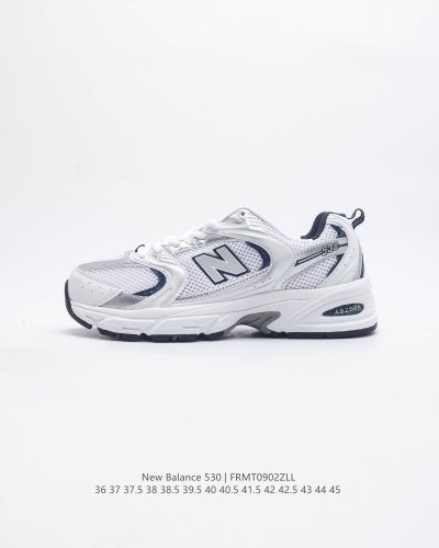 真标 新百伦 Nb530运动鞋 New Balance 530 复古跑鞋厚底增高老爹运动鞋 Nb530这鞋双确实是nb家经复典古款式之一 以全科新技诠释 成打功