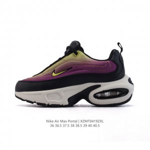 耐克 Nike Air Max portal 休闲厚底增高气垫老爹运动鞋 2025年新款鞋型 Nike Air Max portal 跟高5公分左右 是Nike