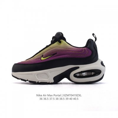 耐克 Nike Air Max portal 休闲厚底增高气垫老爹运动鞋 2025年新款鞋型 Nike Air Max portal 跟高5公分左右 是Nike