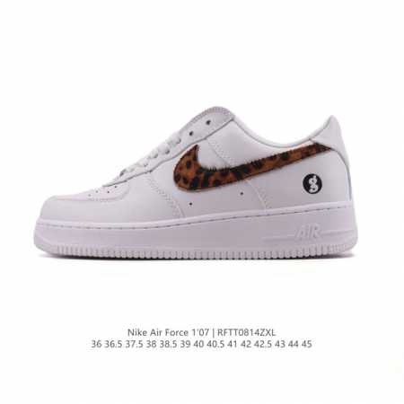 耐克 Nike Air Force 1 '07 Low 空军一号含气垫 小白鞋 2025年新款 低帮百搭厚底增高休闲运动板鞋。柔软、弹性十足的缓震性能和出色的中 - 点击图像关闭