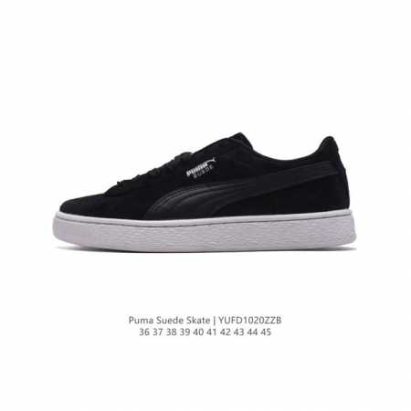 PUMA彪马SUEDE XL SKATE男女鞋复古休闲鞋运动厚底增高板鞋1整双鞋整体是亮色鞋身和大号LOGO以及白色鞋底。鞋身材质是绒面的看起来质感不错。烫金的 - 点击图像关闭