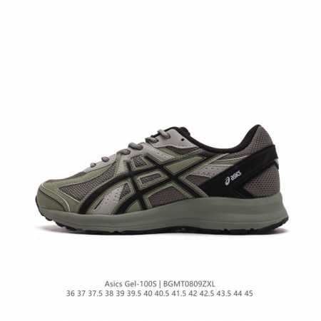 公司级asics 亚瑟士gel- S稳定跑鞋鞋面采用双层提花网面设计，提高包裹性和透气性，后跟搭载稳定系统科技t-Gel提升整体支撑力和结构感，减少对身体带来的 - 点击图像关闭