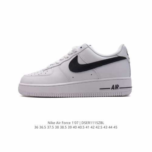 公司级 新款 Af1耐克 Nike Air Force 1 ‘07 Low 空军一号 气垫厚底增高百搭运动板鞋 原楦头原纸板 打造纯正空军版型，专注外贸渠道 全