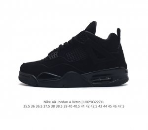 特价头层皮灭世版本 耐克 Nike Air Jordan 4 Retro Og迈克尔 乔丹aj4代乔4 中帮复古休闲运动文化篮球鞋 秉承轻量化的速度型篮球鞋设计