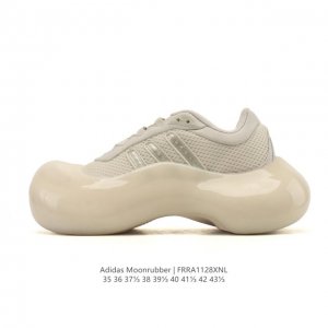 新品公司级 阿迪达斯 Avavav和Adidas Originals的联名款Moonrubber Megaride休闲鞋，月球橡皮撞色鞋，小众高级感爆棚！Adi