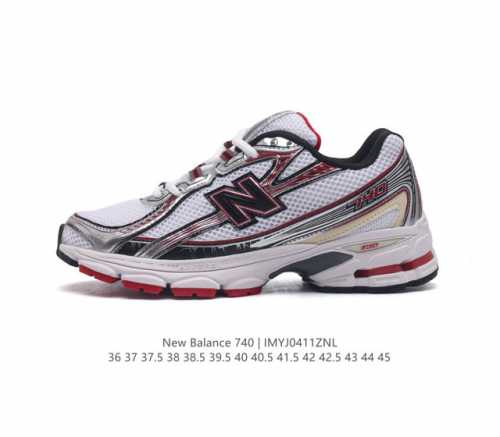 New Balance Mr740 Nb新百伦系列复古老爹风休闲运动慢跑鞋。采用轻质牛剖革拼接透气网眼衬垫织物鞋面材质 T-Beam大底提供足步弓支撑 保持步态