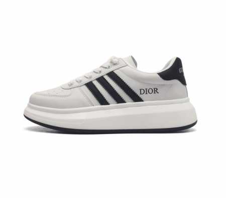 Dior Shoes 迪奥高奢品牌 冬季新款小白鞋 低帮松糕跟鞋 时尚板鞋 舒适脚感 厚底增高抗磨底 休闲百搭板鞋男士运动鞋 类型 男鞋 码数 39-44 编码 - 点击图像关闭