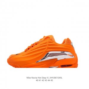 耐克 联名好鞋 Nocta X Nike Hot Step2 时尚休闲厚底增高老爹鞋 气垫缓震慢跑鞋 經典 Hot Step 全新改版升級！鞋款整体以合成革打造