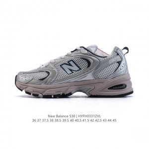 真标 新百伦 Nb530 New Balance 530 复跑古鞋 厚底增高老爹鞋 缓震运动慢跑鞋。Nb530这鞋双确实是Nb家经复典古款式之一，以全科新技诠释