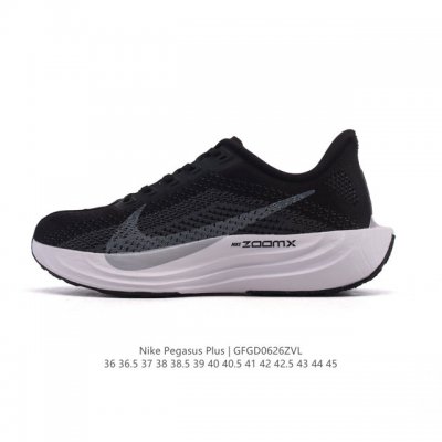 耐克 Nike Reactx Pegasus Plus Next Nature 超级飞马跑步鞋 厚底增高运动老爹鞋。登月兼顾迅疾外观和稳固脚感，后跟覆面和中足动