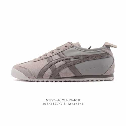 真标 Asics 亚瑟士 男女鞋 配足弓鞋垫 日产经典老牌-鬼塚虎 Onitsuka Tiger Mexico 66经典墨西哥系列复古经典百搭板鞋休闲运动鞋慢跑