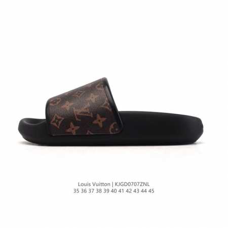 公司级 Louis Vuitton 路易威登 Pool Pillow 舒适休闲 时尚 沙滩鞋 休闲家居拖鞋 Louis Vuitton Pillow 轻便 静音 - 点击图像关闭