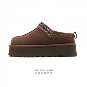 公司级秋冬新款 Ugg 棉鞋 加绒加厚雪地靴 复古女低帮板鞋 潮流平底靴子 家居棉鞋 原单纽姆在原来的基础上加上复古拼色；经典回归，演绎着Z时代青年人生；行走的