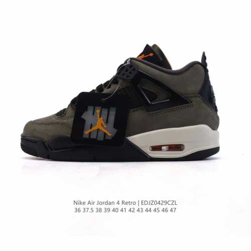 公司级 耐克 Nike Air Jordan 4 Retro Og迈克尔 乔丹Aj4代乔4 中帮复古休闲运动文化篮球鞋。秉承轻量化的速度型篮球鞋设计思想完成设计