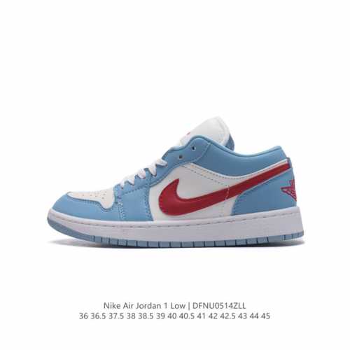 耐克 乔丹air Jordan 1 Low Aj1 乔1 乔丹1代aj1 低帮复古文化休闲运动篮球鞋。该鞋款从 1985 年元年款汲取设计灵感，焕新演绎简约经典