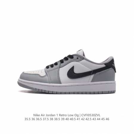 耐克 乔丹air Jordan 1 Low Aj1 乔1 乔丹1代aj1 低帮复古文化休闲运动篮球鞋。该鞋款从 1985 年元年款汲取设计灵感，焕新演绎简约经典 - 点击图像关闭