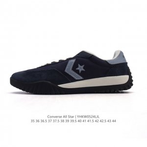converse All Star 低帮男女士同款运动鞋 一星匡威全明星复古 休闲百搭板鞋 户外经典透气皮革拼接帆布面慢跑鞋 这个系列是匡威最古老的系列了 是匡