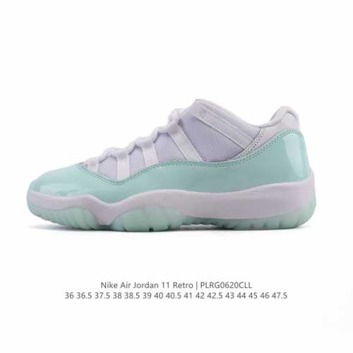 公司级 耐克乔丹11代 Nike Air Jordan 11 Retro 复刻男女运动鞋 Aj11代经典设计，深受球员与球迷喜爱。Jordan 乔丹 采用漆皮牛