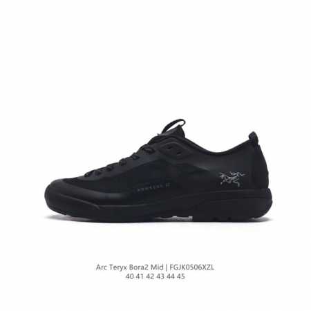 Arc‘Teryx 始祖鸟 Bora2 Mid 男款多功能徒步鞋户外运动鞋，这款bora2是bora的旗舰款，低帮设计，数字2说明此款为内外靴可分离款式，始祖鸟 - 点击图像关闭