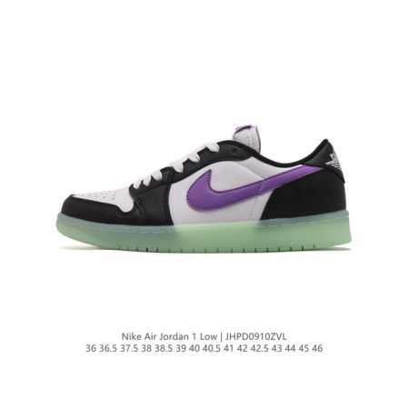 耐克 乔丹air Jordan 1 Low Aj1 乔1 乔丹1代aj1 低帮复古文化休闲运动篮球鞋。从1985 年面世的元年款汲取设计灵感，采用简洁大方的经典 - 点击图像关闭
