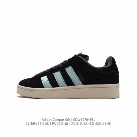 Adidas阿迪达斯.三叶草CAMPUS 00s 面包鞋复古休闲板鞋。千禧回潮！adidas Campus 00s 经典再现！面包化的campus鞋款在今年受到 - 点击图像关闭