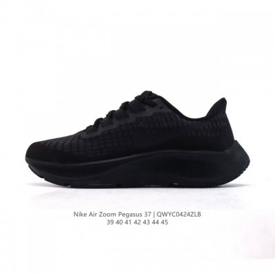 耐克 Nike Air Zoom pegasus 37 登月跑鞋登月37代 马拉松 透气缓震疾速跑鞋超级飞马涡轮增压马拉松休闲运动慢跑鞋鞋。采用透气网眼鞋面搭配