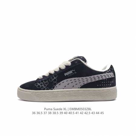 彪马puma Suede Xl 低帮复古轻便透气防滑减震休闲鞋 厚底增高运动板鞋 类型：男女鞋 尺码: 36-45含半码 货号：395777 编码：Ewbm05 - 点击图像关闭