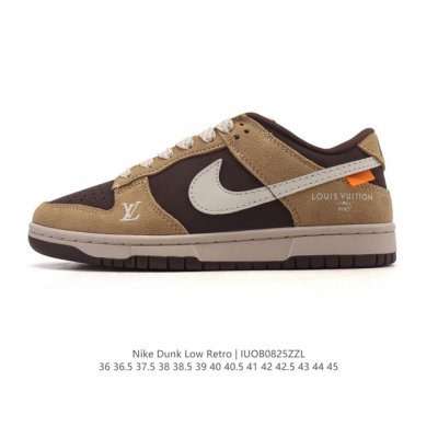 特价 耐克 Nike Sb Dunk Low Pro 男女款运动鞋复古板鞋。采用柔软皮革鞋面，经久耐穿，塑就如元年款 Dunk 般的复古质感。鞋头透气孔，搭配鞋