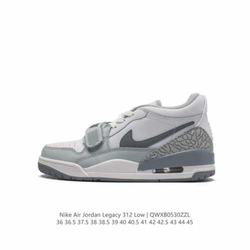 耐克 Aj 乔丹 Air Jordan Legacy 312 低帮运动鞋 Aj312 乔312百搭篮球鞋 酷炫混搭，谁人不爱？Air Jordan Legacy