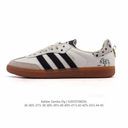 阿迪达斯 德训鞋 Adidas Originals Samba Og Shoes 经典运动鞋小白鞋 T头鞋 男女士板鞋 彰显休闲摩登风情的时尚经典鞋。它诞生于5 - 点击图像关闭