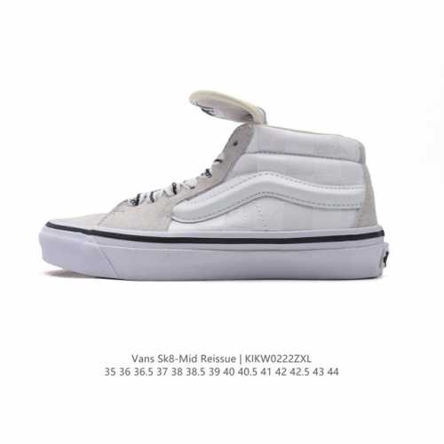 万斯Vans范斯 经典系列 Sk8-Mid 中帮休闲运动板鞋情侣鞋时尚复古男女鞋 类型：男女鞋 码数：35 36 36.5 37 38 38.5 39 40 4
