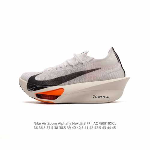 公司级 耐克 Nike Air Zoom Alphafly Next% 3代 马拉松三代 原标原盒真碳纤维 真zoom X 气垫正确版型！鞋面采用更轻质更透气的