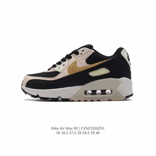 公司级 NIKE耐克运动鞋 Air max 90 健身运动跑鞋休闲鞋 复古风十足！Air Max 90 作为 Nike 旗下最经典的鞋型之一，凭借着百搭的造型，