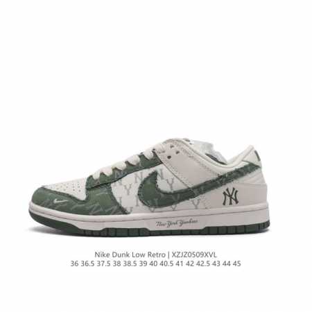 公司级mlb X Nike Dunk Low 绿牛仔 此款主张打破传统的工业化流水线设计限制，以made By Ideas的超级创意为理念，集结众多潮流设计师， - 点击图像关闭