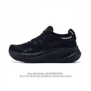 Asics Gel Nimbus26 2024 01#亚瑟士#跑步鞋 超厚底增高百搭老爹鞋 最舒适跑鞋，中底两大独家科技都带来全新能量，造就历来最软弹的 Gel