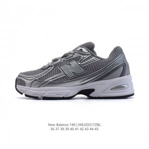 200 【公司级】New Balance Mr740 Nb新百伦系列复古老爹风休闲运动慢跑鞋。采用轻质牛剖革拼接透气网眼衬垫织物鞋面材质 T-Beam大底提供足