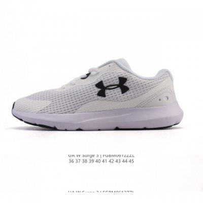 新品 安德玛 Underarmour Ua男女鞋 运动鞋 Surge 3缓震舒适跑步鞋透气舒适低帮轻便休闲跑鞋 3026507-101安德玛 Suger 3是一