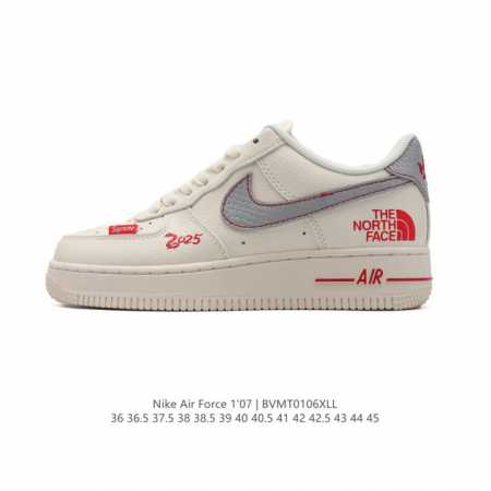 公司级 Af1耐克 Nike Air Force 1 ‘07 Low 空军一号 北面 北脸联名 厚底增高百搭运动板鞋 原楦头原纸板 打造纯正空军版型，专注外贸渠 - 点击图像关闭