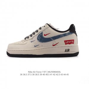 公司级 新款 Af1耐克 Nike Air Force 1 ‘07 Low 空军一号 气垫厚底增高百搭运动板鞋 原楦头原纸板 小白鞋 打造纯正空军版型，专注外贸