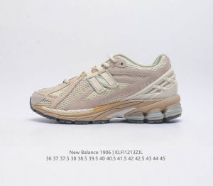 新百伦 New Balance M1906系列 复古运动鞋单品宝藏老爹鞋款 作为nb最经典的档案鞋型之一 与2002一样 1906有着nb最成熟的技术加持和复古