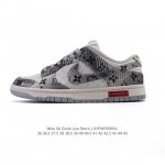 公司级 耐克 Nike Dunk Low Retro 运动鞋复古板鞋 路易威登联名，作为 80 年代经典篮球鞋款，起初专为硬木球场打造，后来成为席卷街头的时尚标