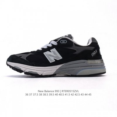 公司级 Newbalance 新百伦993系列美产老爹鞋总统经典复古运动鞋纽巴伦993总统慢跑鞋 卓越的舒适性与经典风格相得益彰 打造出我们的 Made In