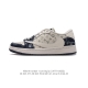 真标 耐克 Nike Air Jordan 1 Low Og Sp Military Blue Aj1乔1 路易威登联名 倒勾低帮篮球鞋 Aj1 乔丹1代 Aj