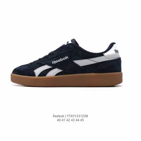 新款 Reebok锐步官方24新品男款smash Edge复古黑武士t头板鞋德训鞋，这款鞋以其独特设计和优质用料，成为了许多追求个性与舒适度的消费者的首选。 鞋 - 点击图像关闭