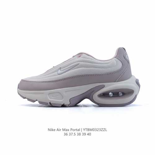 140 耐克(Nike) Air Max Portal 休闲厚底增高气垫老爹运动鞋 2025年新款鞋型 Nike Air Max Portal 跟高5公分左右