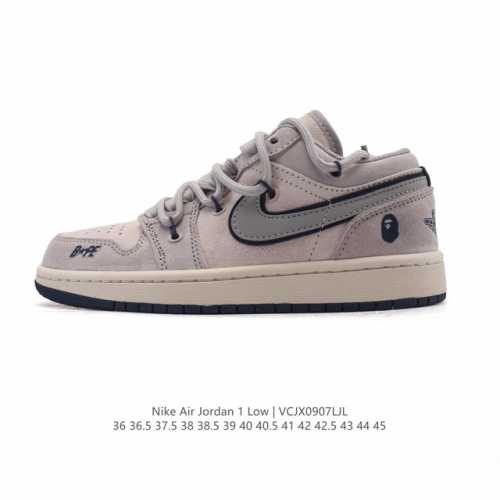 特价 耐克 乔丹Air Jordan 1 Low Aj1 乔1 乔丹1代Aj1 解构绑带 双鞋带 低帮复古文化休闲运动篮球鞋。该鞋款从 1985 年元年款汲取设