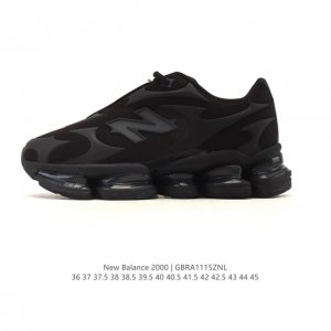 公司级 New Balance 新鞋型！新百伦New Balance 2000系列复古潮流网眼透气跑鞋2000年代风格轻便耐磨厚底增高 气垫缓震运动老爹鞋，这双
