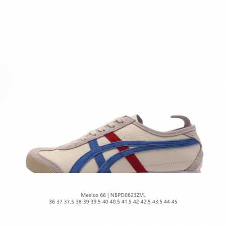 真标 Asics 亚瑟士 男女鞋真标半码制 日产经典老牌-鬼塚虎 Onitsuka Tiger Mexico 66经典墨西哥系列复古经典百搭板鞋休闲运动鞋慢跑鞋 - 点击图像关闭